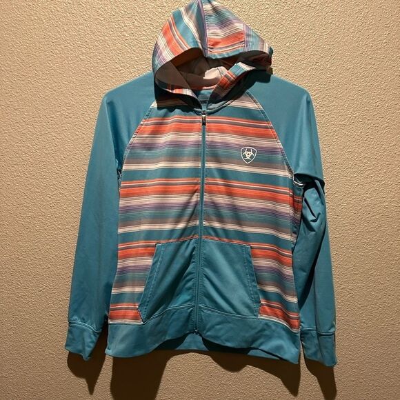 NWOT Ariat Tex Turquoise Zipper Style Cold Serious Jacket Size M - Picture 1 of 11